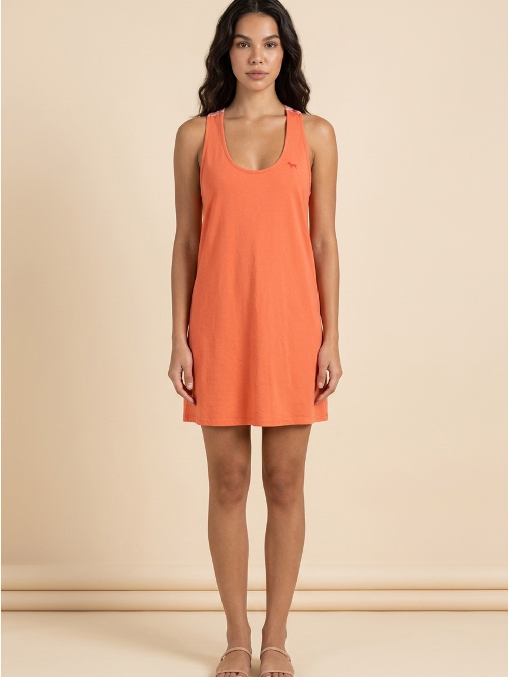 The Black Dog Coral Pink Tank Top